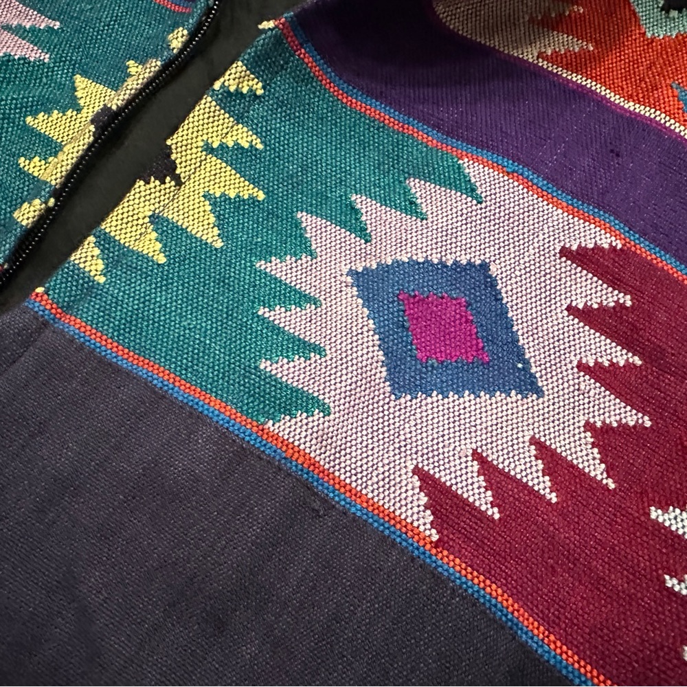Vintage El Huarache Jacket Made in Guatemala - Picture 6 of 9